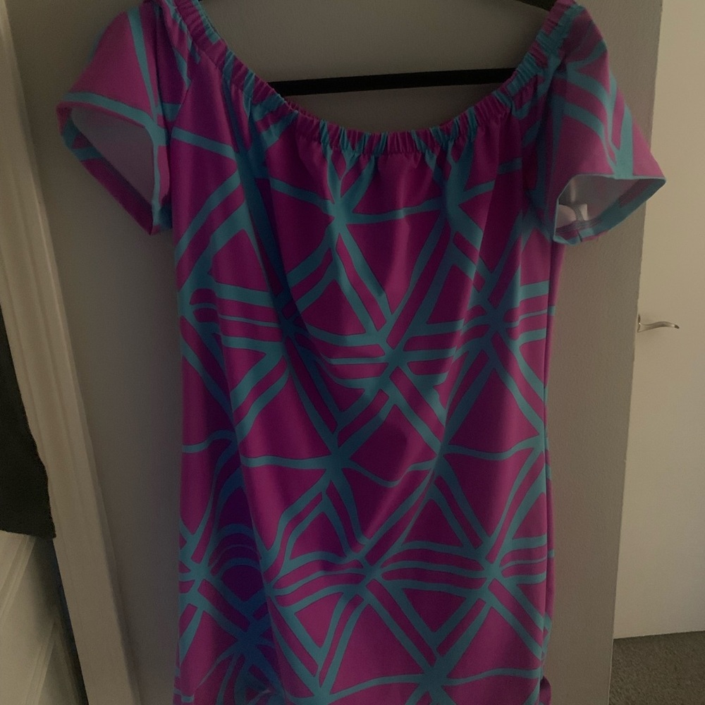 Mahi Gold Off Shoulder Dress